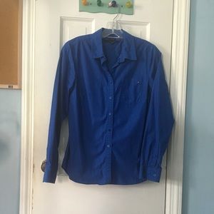 Tommy Hilfiger buttoned blue shirt